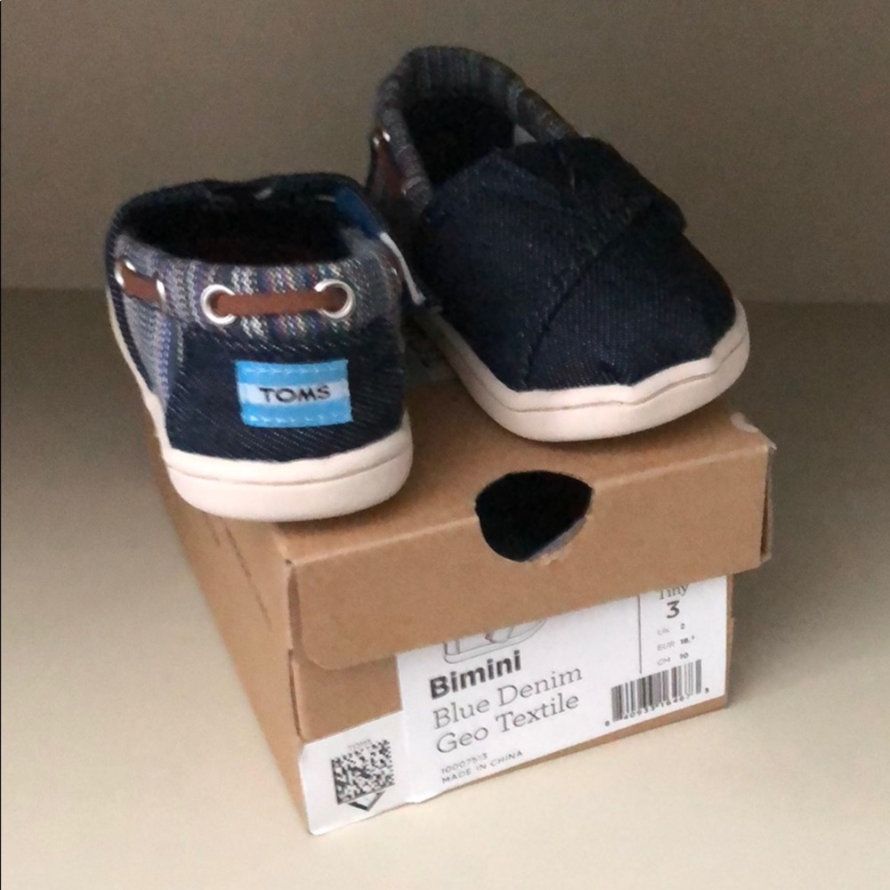 Dark denim 3T(tiny) infant shoes